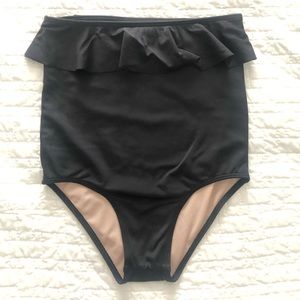 Girls Kortni Jeane black swim bottoms